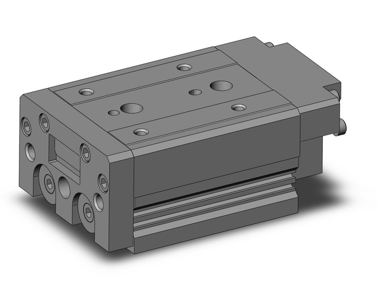 SMC MXS25-40R Cyl, Air Slide Table