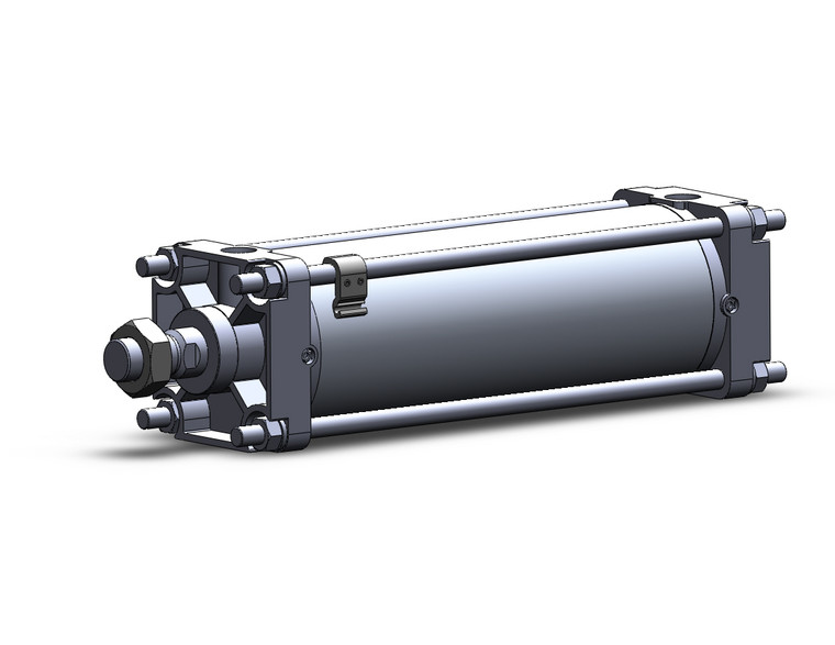 SMC CDBA2B100-250-HN-A54LS tie rod cylinder end lock cylinder