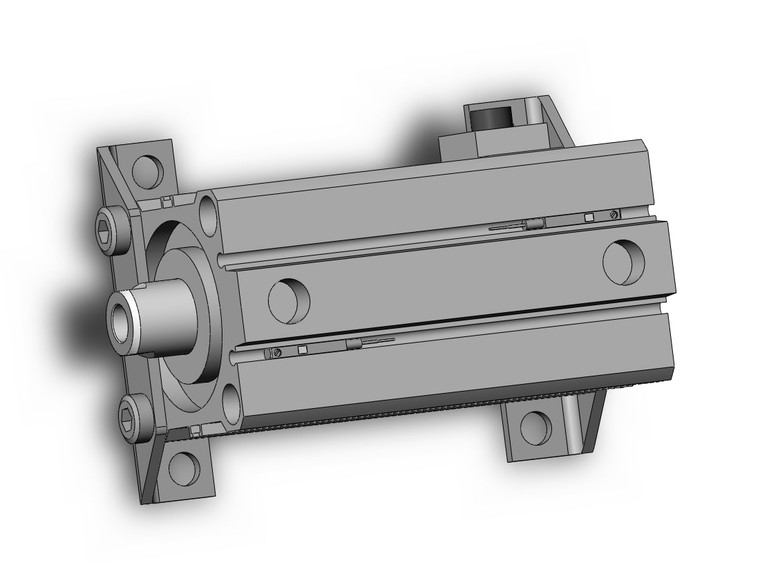 SMC CDBQ2L50-50DC-HN-M9BL compact cylinder cyl, compact, locking, sw capable
