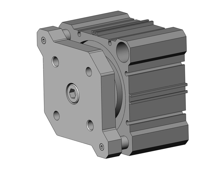 SMC CQMB80-15 compact cylinder w/guide compact guide rod cylinder, cqm