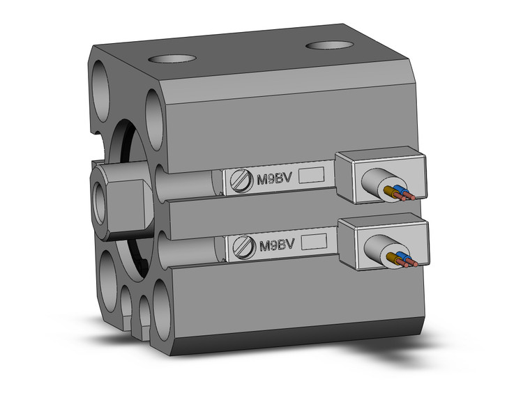SMC CDQSB16-5DC-M9BVZ compact cylinder cylinder, compact