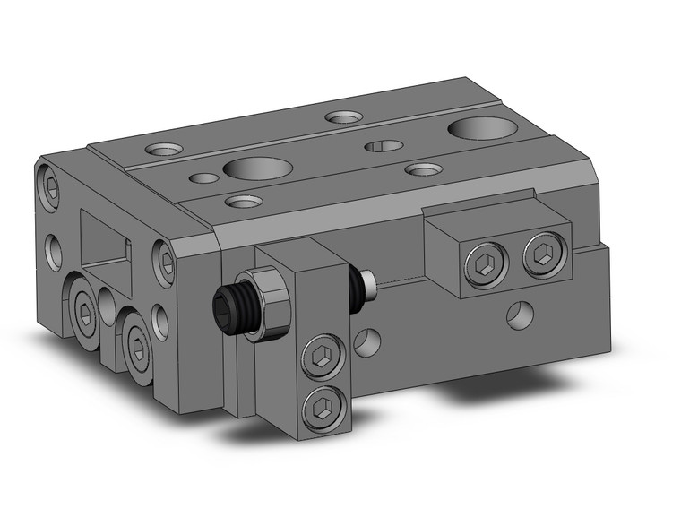 SMC MXS6L-10AS Cyl, Air Slide Table, Symmetric Type