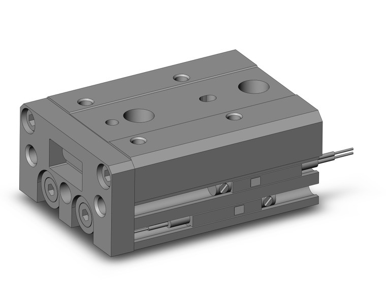 SMC MXS8-10-A90 Cyl, Air Slide Table