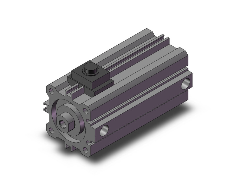 SMC CDBQ2B40TN-50DC-RL compact cylinder cyl, compact, locking, sw capable