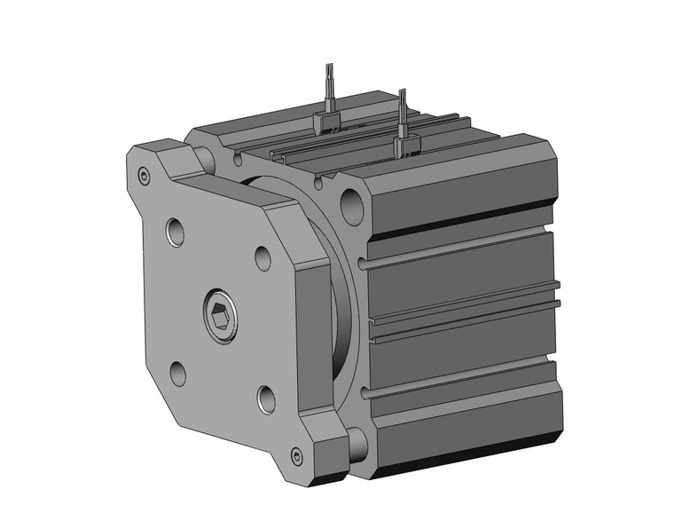 SMC CDQMA80-20-M9PV compact cylinder w/guide compact guide rod cylinder, cqm