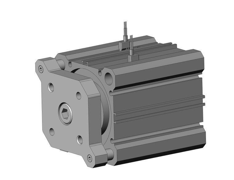 SMC CDQMA63-40-M9NWV compact cylinder w/guide compact guide rod cylinder, cqm