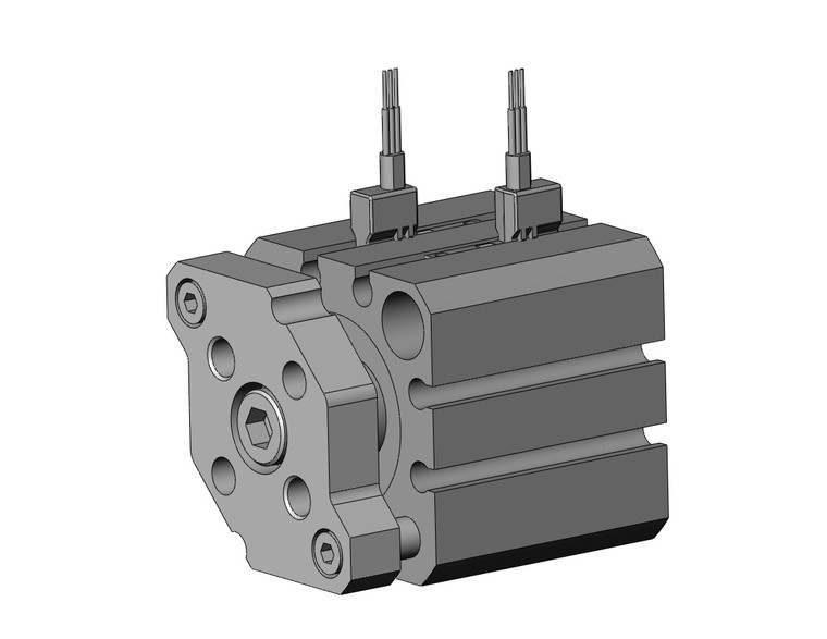 SMC CDQMB25-5-M9NV compact cylinder w/guide compact guide rod cylinder, cqm