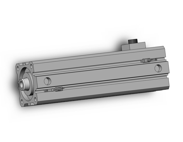 SMC CDBQ2A40-100DC-HN-M9BVL compact cylinder cyl, compact, locking, sw capable