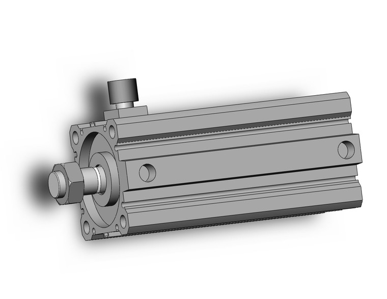 SMC CDBQ2A63-100DCM-RL compact cylinder cyl, compact, locking, sw capable