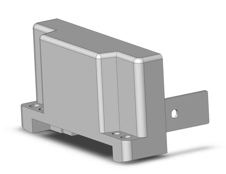 SMC EX600-EU1-3 serial transmission system valve side end plate for ex600-ed#-3