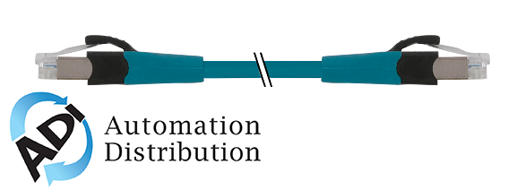 Murrelektronik 7000-74711-8780030 rj45 male 0?? / rj45 male 0?? cabinet-line, gigabit, frnc/ls0h 4x2xawg26 shielded bu 0,3m