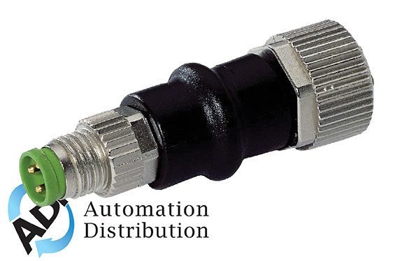 Murrelektronik 7000-88521-0000000 adaptor m8 male 3 pole/ m12 female conf. 1,3,4