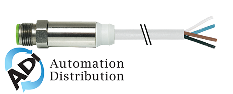 Murrelektronik 7044-12021-3360150 m12 steel male 0??, tpe-s-ob 4x0.34 gray, 1.5m