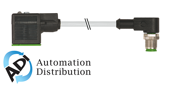 Murrelektronik 7000-40941-2150060 m12 male 90?? / msud valve plug form a 18mm, pvc 5x0.34 gray, 0.6m