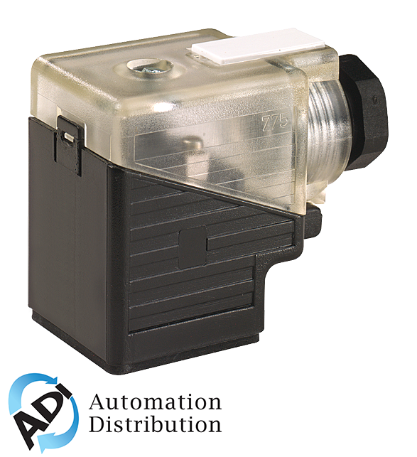 Murrelektronik 7000-29441-0000000 svs valve plug form a 18mm field-wireable, 24v led m16x1.5