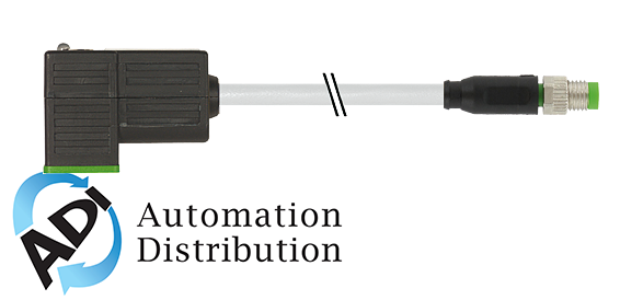 Murrelektronik 7000-88415-2230060 m8 male 0?? 3p/msud valve plug form ci 9.4 mm(small), pur 3x0.34 gray, 0.6m
