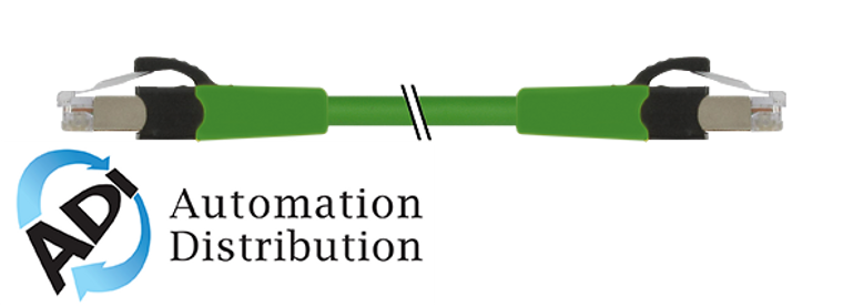 Murrelektronik 7000-74712-4780500 rj45male 0?? / rj45male 0?? cabinet-line sleeve,giga, frnc/ls0h 4x2xawg26 shielded gn 5m