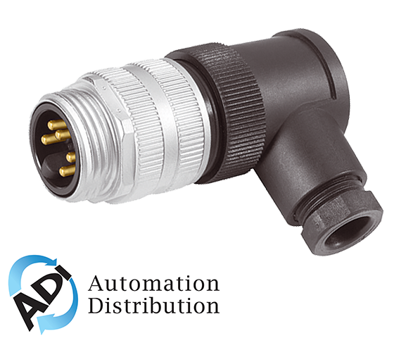 Murrelektronik 7000-78141-0000000 7/8'' male 90?? field-wireable screw, 5-pol. clamp section 6-8,7mm