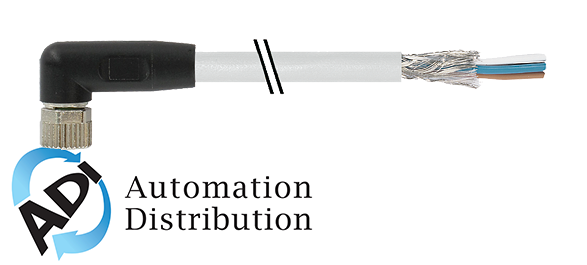 Murrelektronik 7000-08781-2000500 m8 female 90?? , shielded, pvc 3x0.34 shielded gray, ul,csa 5m