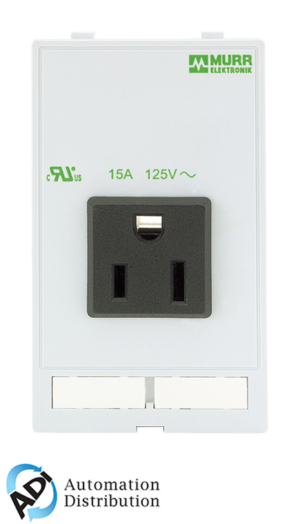 Murrelektronik 4000-68000-0030000 modlink msdd socket insert usa nema 5-15, 125vac/15a soldering connection