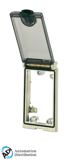 Murrelektronik 4000-68213-0000000 modlink msdd frame single metal, nickeled/transparent