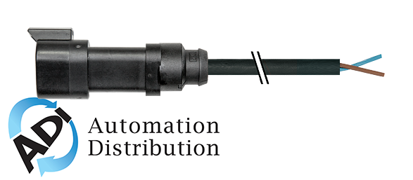 Murrelektronik 7072-72381-5640300 valve plug mdc04-3p with cable, pur 3x0.75 bk ul/csa+drag chain 3m