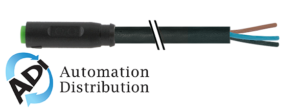 Murrelektronik 7000-08201-6500750 m8 female 0?? snap-in with cable, pur 3x0.25 bk ul/csa+robot+drag chain 7,5m