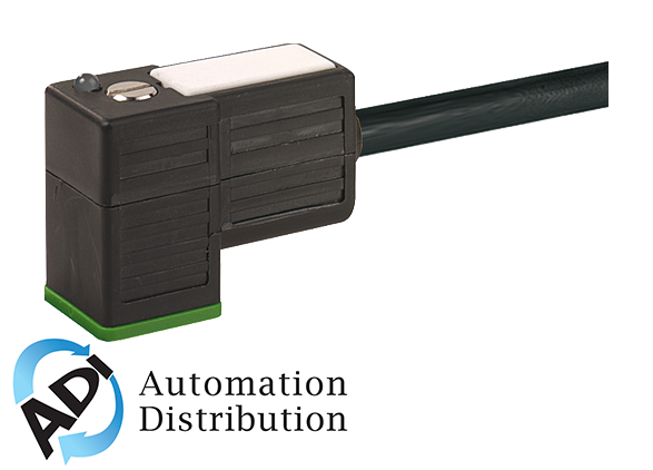 Murrelektronik 7000-80031-6161500 msud form c 8mm (small), pvc 3x0.75 black 15m