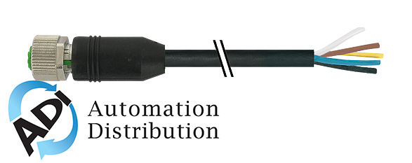 Murrelektronik 7000-19041-7050150 m12 female 0??, pur 12x0,14 black drag ch ain 1.5m