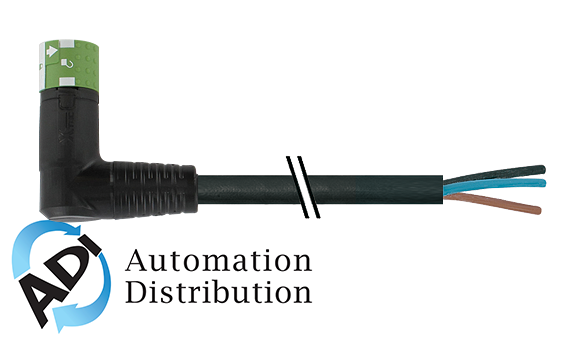 Murrelektronik 7000-P8231-P220100 mq15-x-power female 90??right, with cable, 0 1m