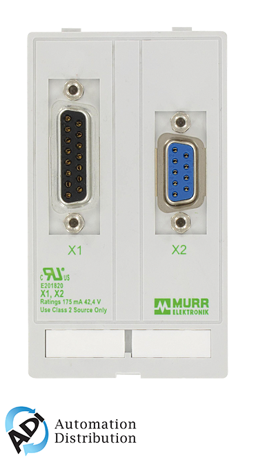 Murrelektronik 4000-68000-0300000 modlink msdd data  insert, 1xsub-d9 female/male + 1xsub-d15 female/male