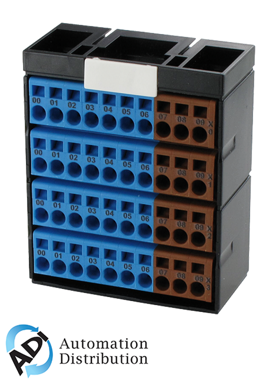 Murrelektronik 56083 potential terminal block, 4 x blue/brown