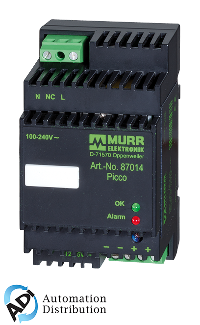 Murrelektronik 87013 picco 24v/1,25a (30w) - power supply / 1-phase, in: 110-230vac / out: 24 - 28vdc/1,25a, screw connection