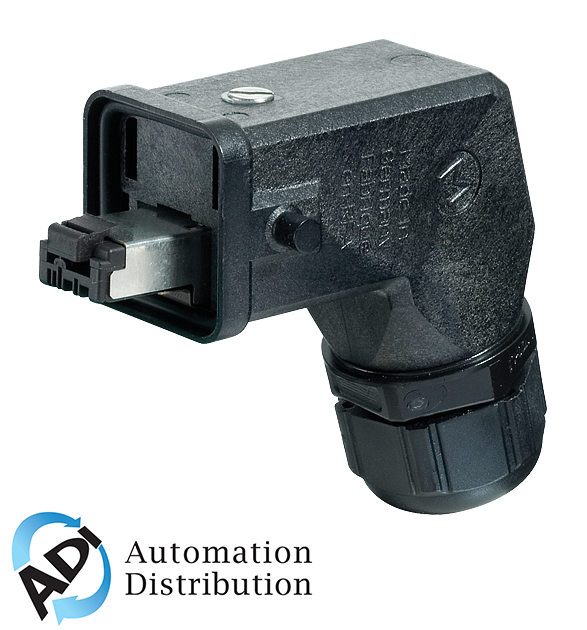 Murrelektronik 4000-69000-9500060 modlink mpv control cabinet coupling, mpv accessories, rj45 connector, male 90??, ip65