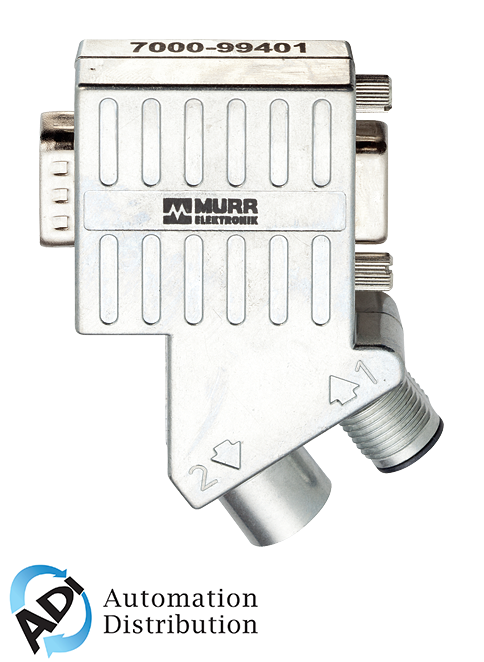 Murrelektronik 7000-99401-0000000 m12/d-sub profibus adapter 35??, m12 male b-cod./m12 female b-cod.