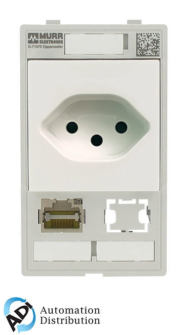Murrelektronik 4000-68000-4540001 modlink msdd single combi insert swiss, 1x rj45 + 1x data cutout