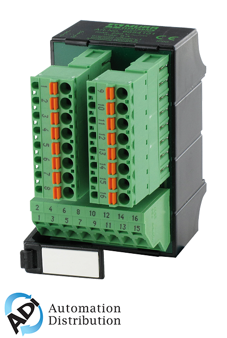 Murrelektronik 6654101 lugs 16  for signal transfer 250v/8 a, mounting rail/pluggable spring clamps