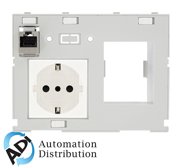 Murrelektronik 4000-68000-4330001 modlink msdd dbl combi insert italy, 1xrj45 fem./fem. + rcd opening
