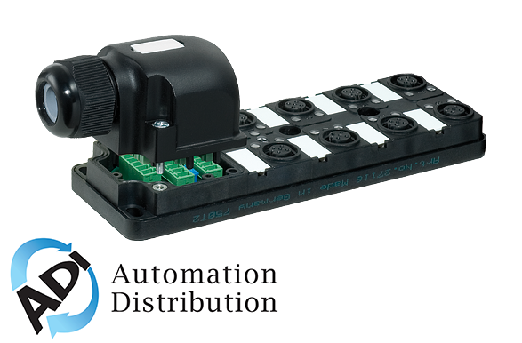 Murrelektronik 27778 mvp12, 8xm12, 4pole, plug. cap sct., plug. cap, field-wireable via screw terminals