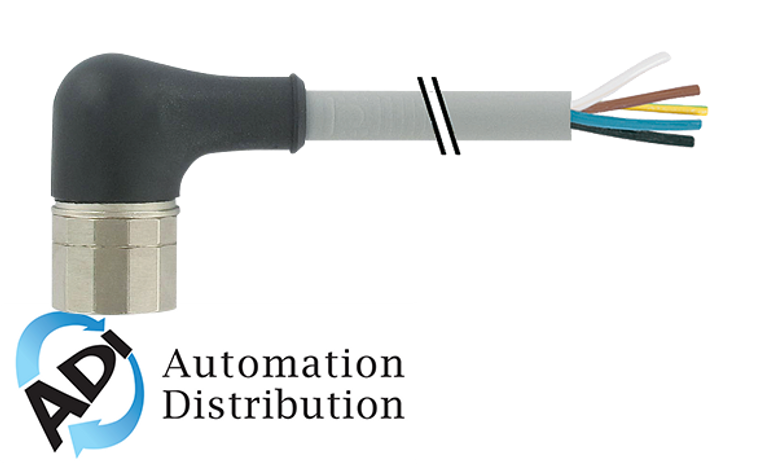 Murrelektronik 7000-23351-3980500 m23 female 90?? with cable, pur 16x0.34+3x0.75 gy drag chain 5m