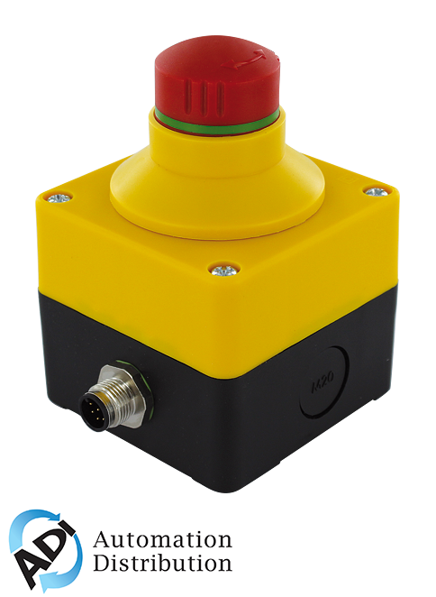 Murrelektronik 55550 safety wiring system, emergency off push button with m12