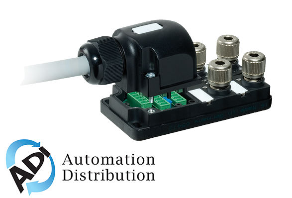 Murrelektronik 4927072 mvp12, 4xm12, mosa, pluggable cable, 5.0m pur-jb 8x0,34+5x0,75, with potent. sep.