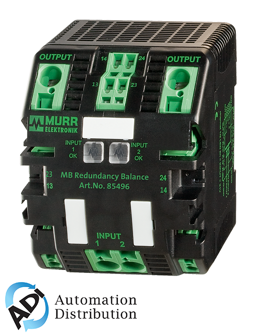 Murrelektronik 85495 mb redundancy basic, in: 24vdc/2x20adc out: 24v/20-40adc