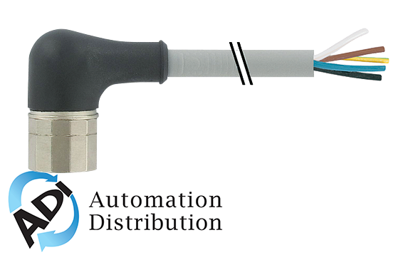 Murrelektronik 7000-23351-3981500 m23 female 90?? with cable, pur 16x0.34+3x0.75 gy drag chain 15m