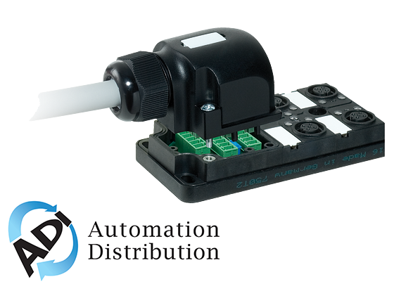Murrelektronik 27074 mvp12, 4xm12, 5pole, pluggable cable, 15.0m pur/pvc 8x0,34+5x0,75, with potent. sep.
