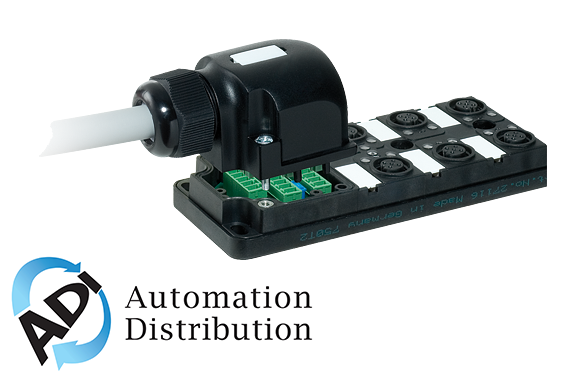 Murrelektronik 27077 mvp12, 6xm12, 5pole, pluggable cable, 10.0m pur/pvc 12x0,34+5x0,75, with potent. sep.