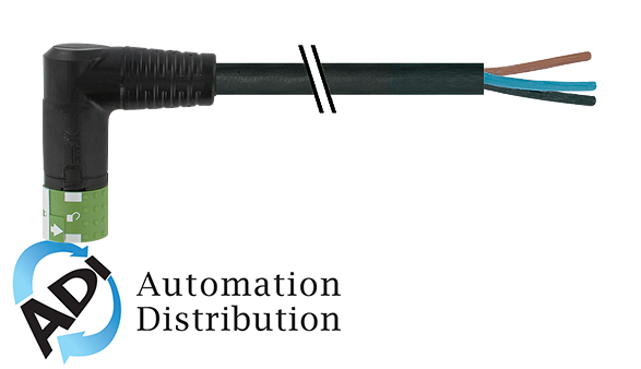 Murrelektronik 7000-P8232-P232000 mq15-x-power female 90??left, with cable, 0 20m