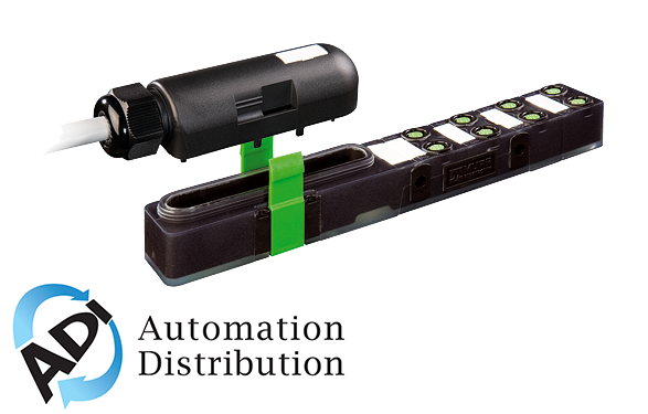 Murrelektronik 8000-88140-3960500 exact8, 8xm8, 4 pole plug. cap, spring-term., 5.0m pur 16x0,34+2x0,75, ul/csa