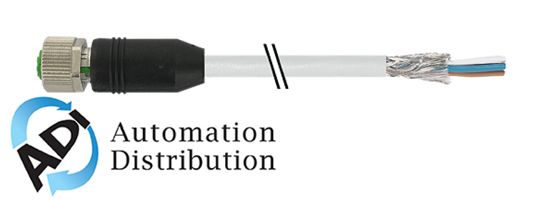 Murrelektronik 7000-17121-2913200 m12 female 0?? shielded, pur 8x0,25 shielded gray, 32m