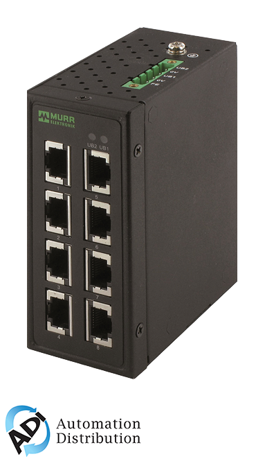 Murrelektronik 58152 tree 8tx metal - unmanaged switch - 8 ports